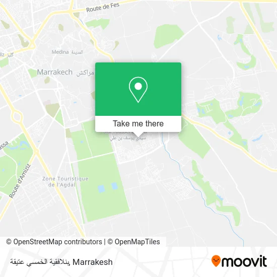 بنلافقية الخمسي عتيقة plan