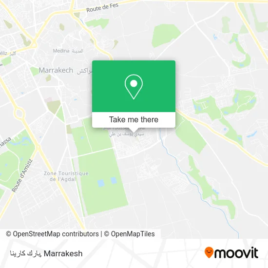 بارك كارينا plan