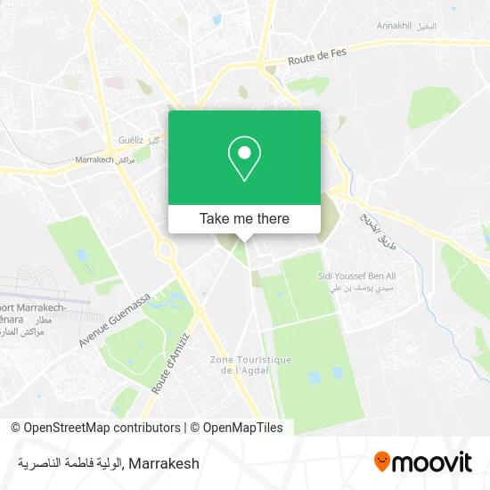 الولية فاطمة الناصرية plan