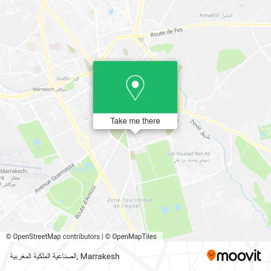 الصناعية الملكية المغربية plan