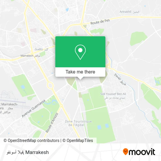 فيلا أسونفو map