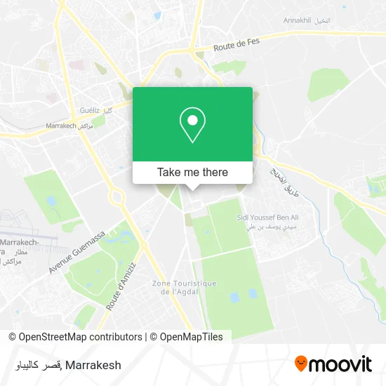 قصر كاليباو map