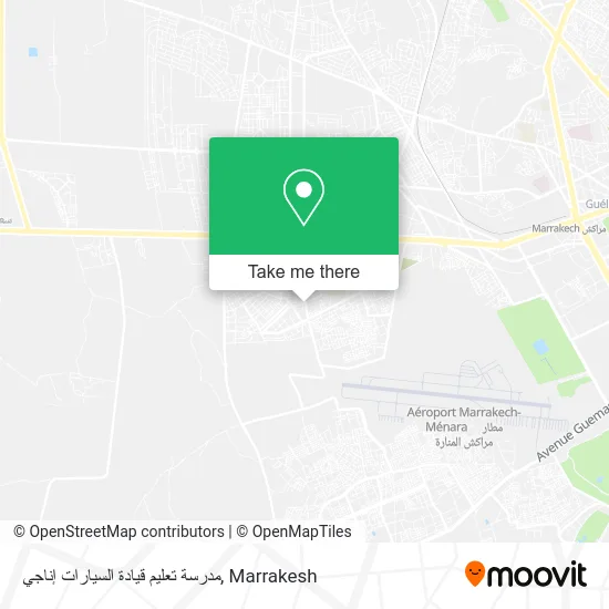 مدرسة تعليم قيادة السيارات إناجي plan