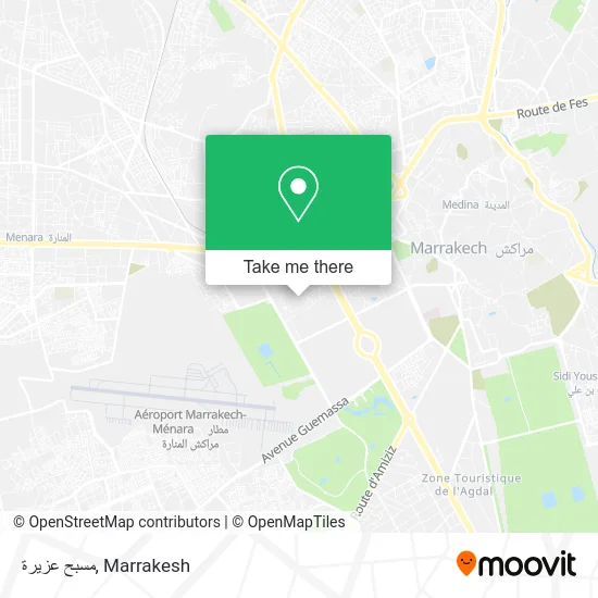 مسبح عزيرة map