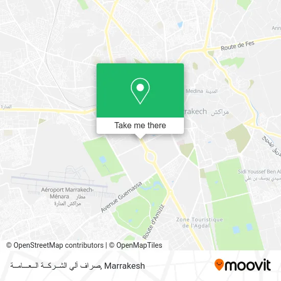 صراف آلي الشــركــة الــعـــامــة map