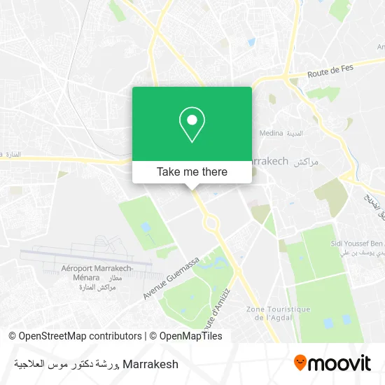ورشة دكتور موس العلاجية map