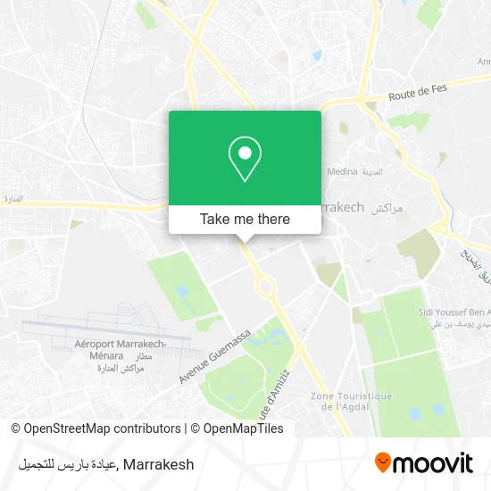 عيادة باريس للتجميل plan