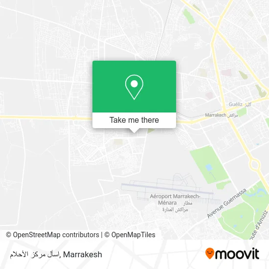 اسأل مركز الأحلام map