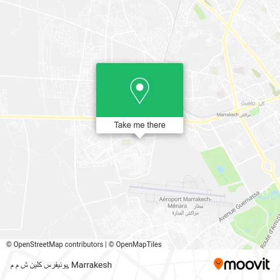 يونيفرس كلين ش م م map