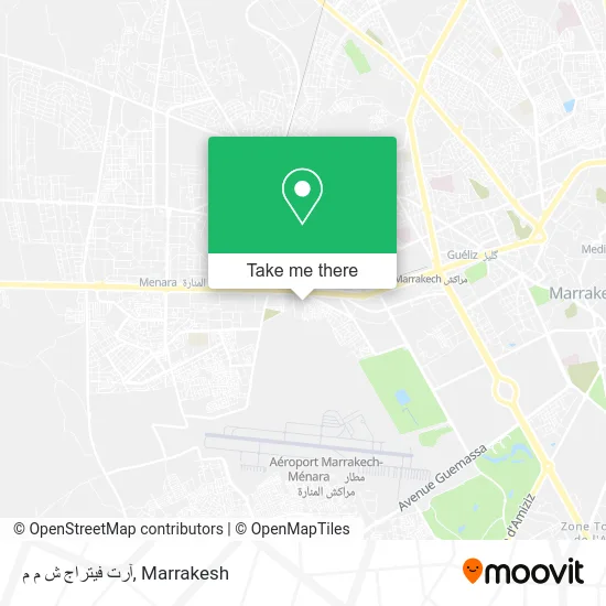 آرت فيتراج ش م م map