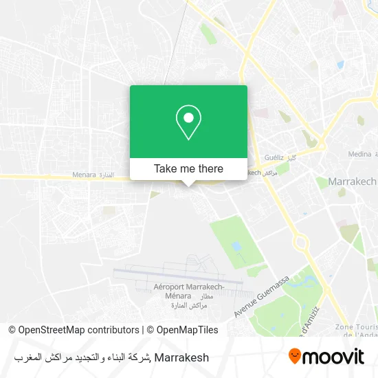 شركة البناء والتجديد مراكش المغرب plan