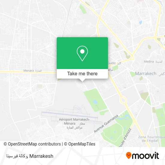وكالة فيرسيتا map