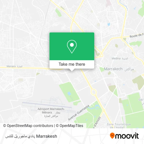 نادي ماجوريل للتنس plan