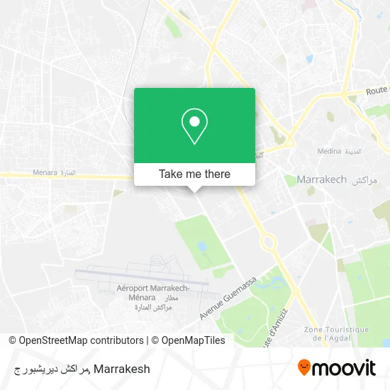 مراكش ديريشبورج map