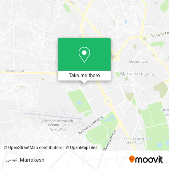 أديداس map