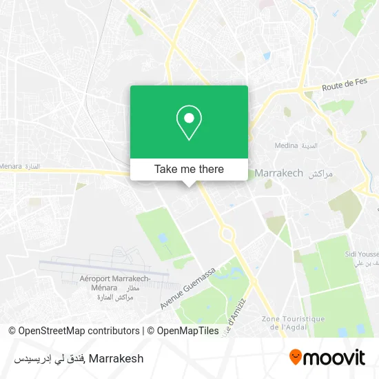 فندق لي إدريسيدس plan