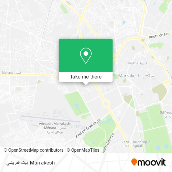 بيت القريشي map
