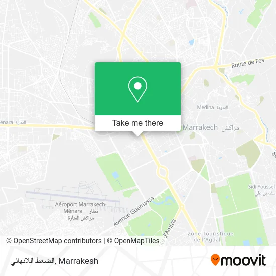 الضغط اللانهائي map
