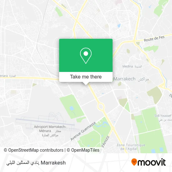 نادي الممثلين الليلي plan
