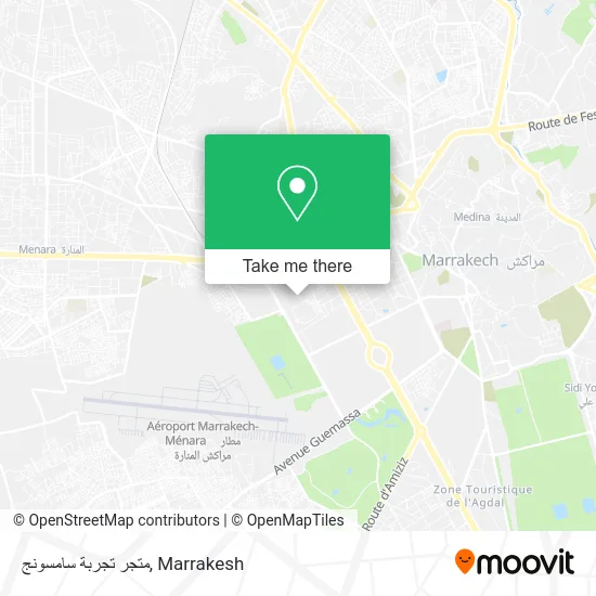 متجر تجربة سامسونج map