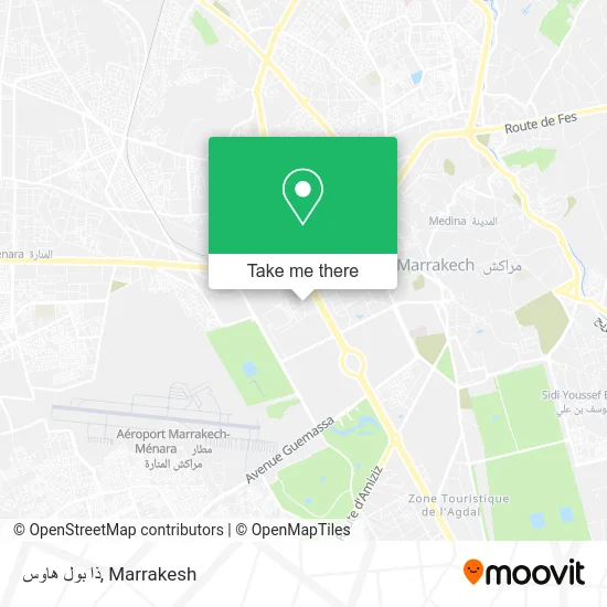 ذا بول هاوس map