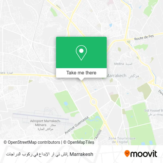 اتش تي ار الإبداع في ركوب الدراجات map