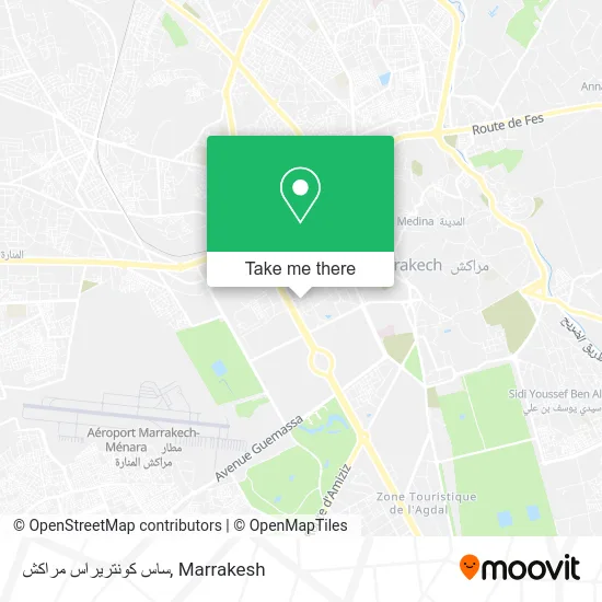 ساس كونتريراس مراكش map