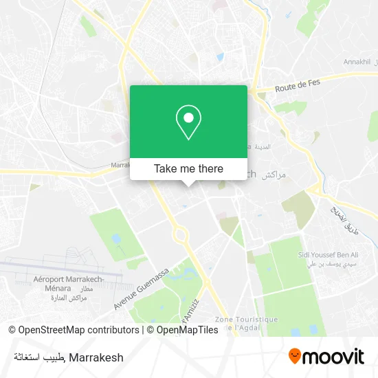 طبيب استغاثة map