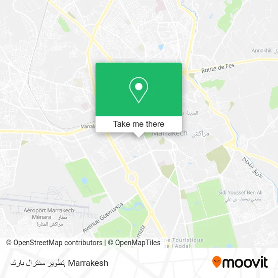 تطوير سنترال بارك plan