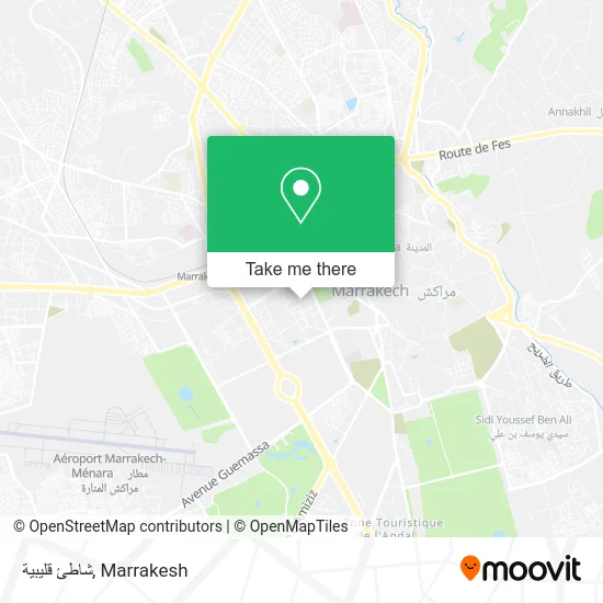 شاطئ قليبية plan