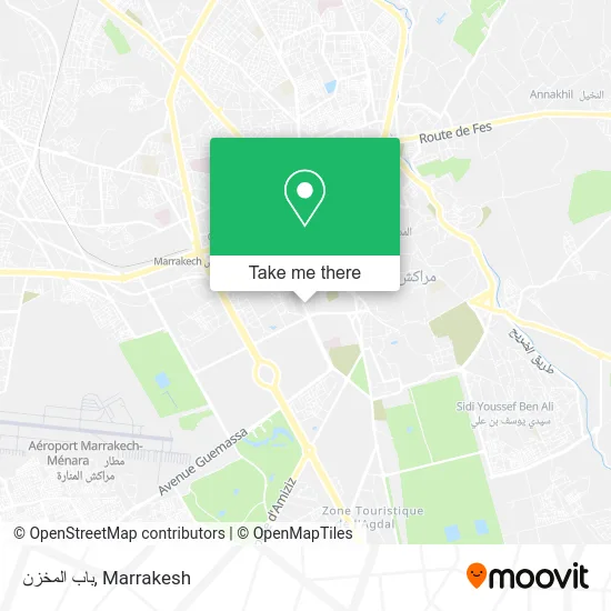 باب المخزن plan