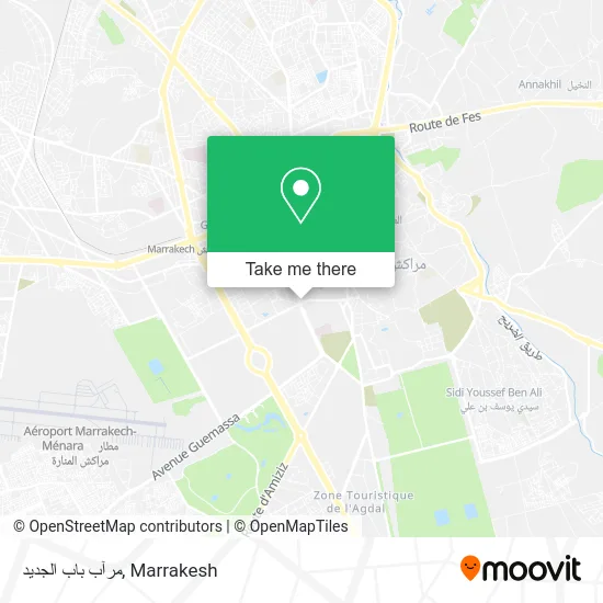 مرآب باب الجديد plan