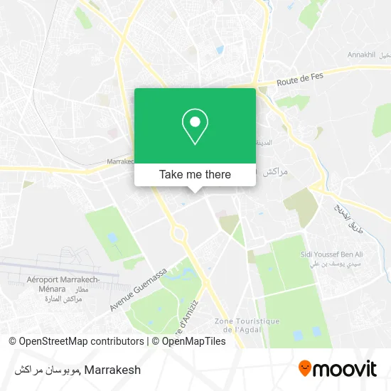 موبوسان مراكش plan
