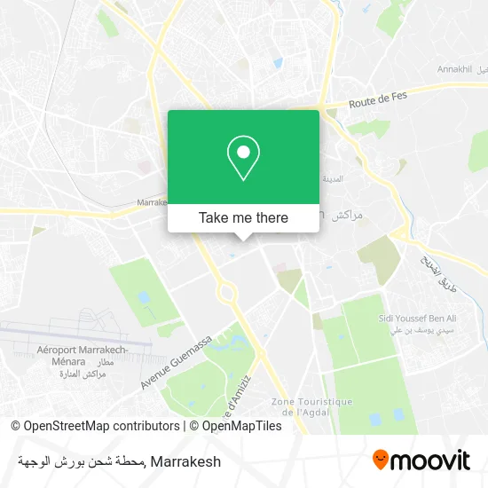 محطة شحن بورش الوجهة map