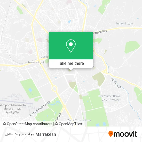 موقف سيارات متنقل plan