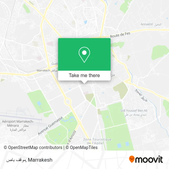 موقف باص plan