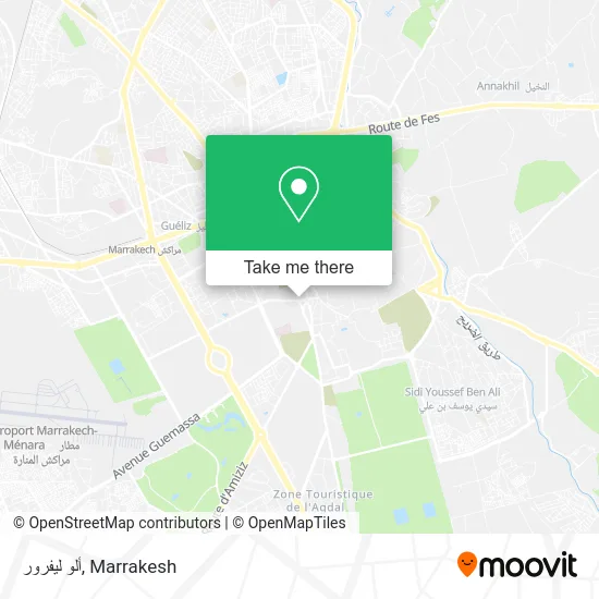 ألو ليفرور map