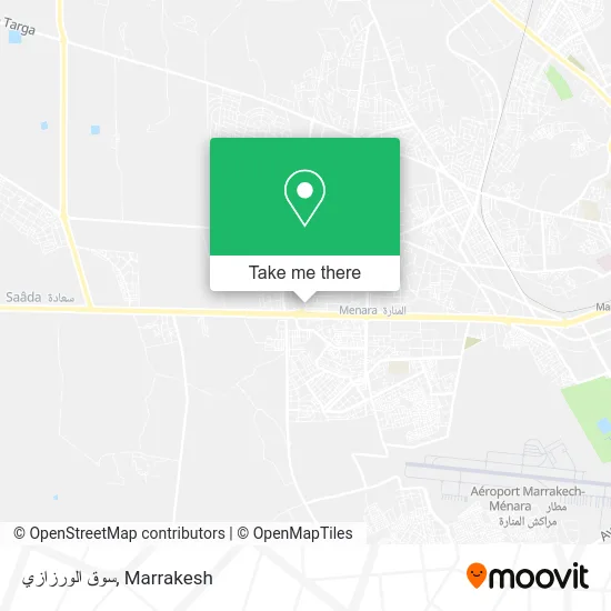 سوق الورزازي plan