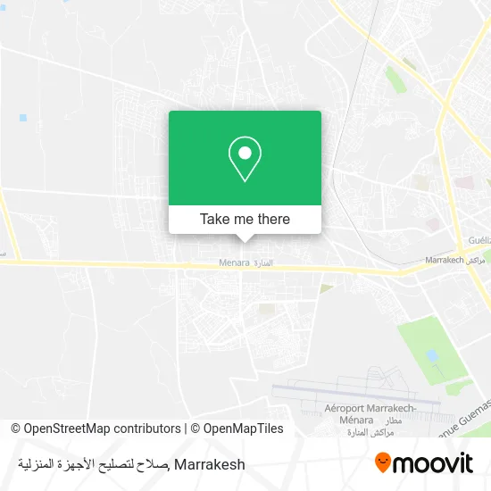 صلاح لتصليح الأجهزة المنزلية map