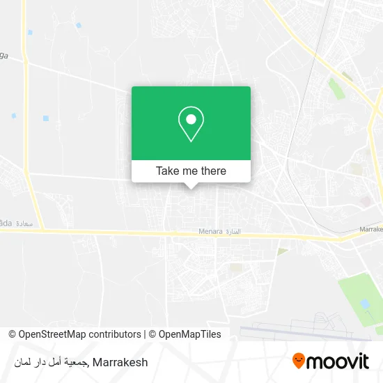 جمعية أمل دار لمان map