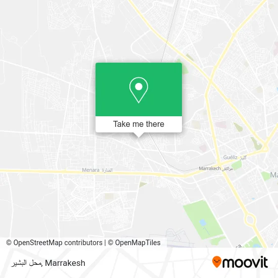 محل البشير plan