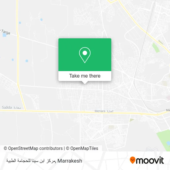 مركز ابن سينا للحجامة الطبية map
