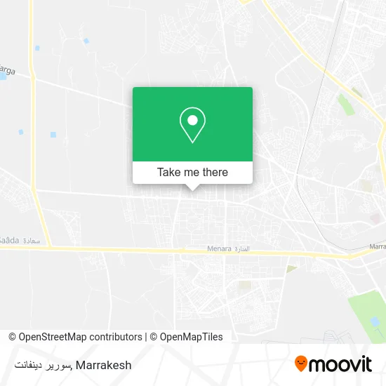 سورير دينفانت map