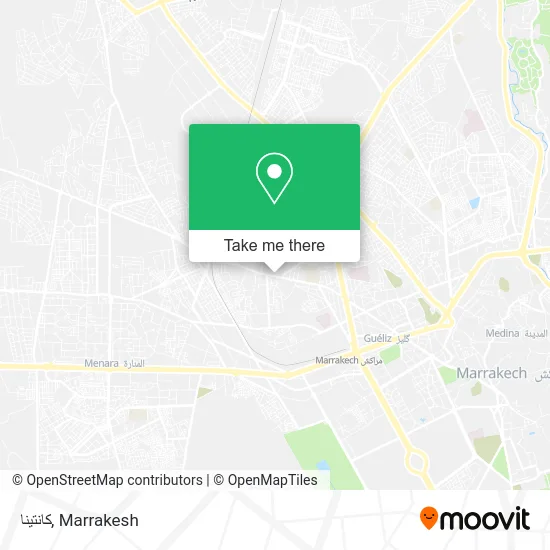 كانتينا map