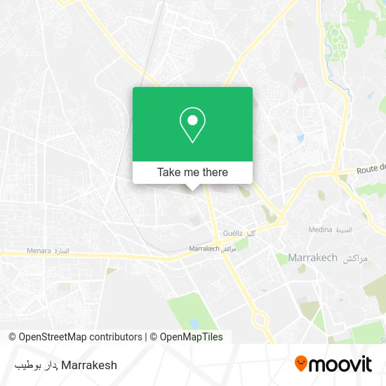 دار بوطيب map