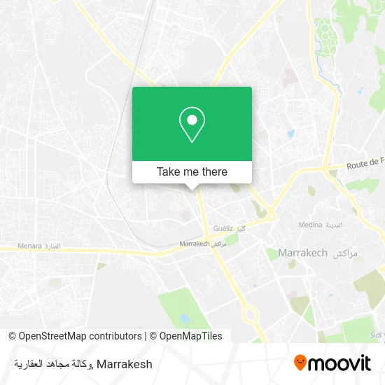 وكالة مجاهد العقارية plan