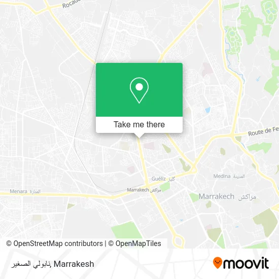 نابولي الصغير map