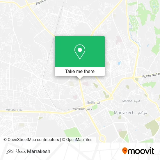 محطة التاكو map