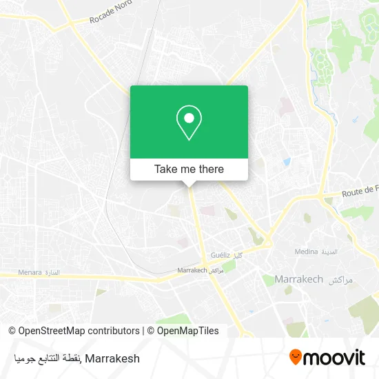 نقطة التتابع جوميا map