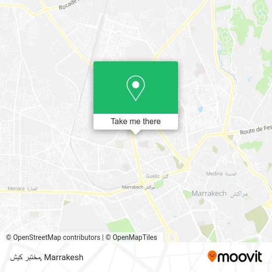 مختبر كيش map